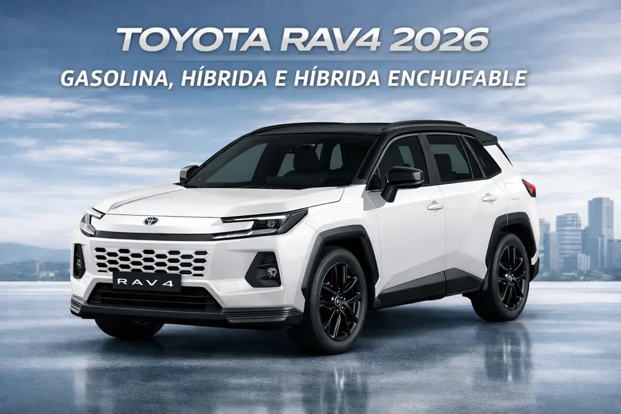 Toyota RAV4 2026 Perú, híbrida y enchufable, con potencia, seguridad y tecnología avanzada. Descúbrela aquí.