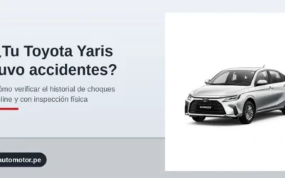 ¿Cómo saber si un Toyota Yaris ha tenido accidentes?