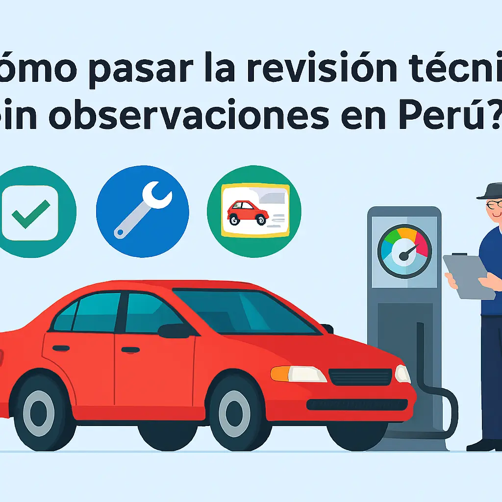 Como pasar mi revision tecnica sin problemas