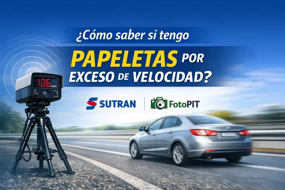 ¿Cómo saber si tengo papeletas por exceso de velocidad?