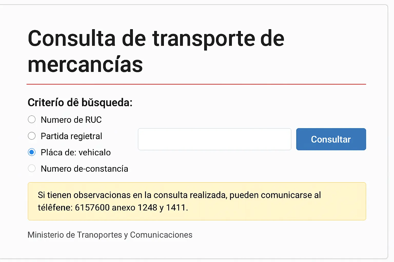 verifica tu permiso de transporte de mercancias