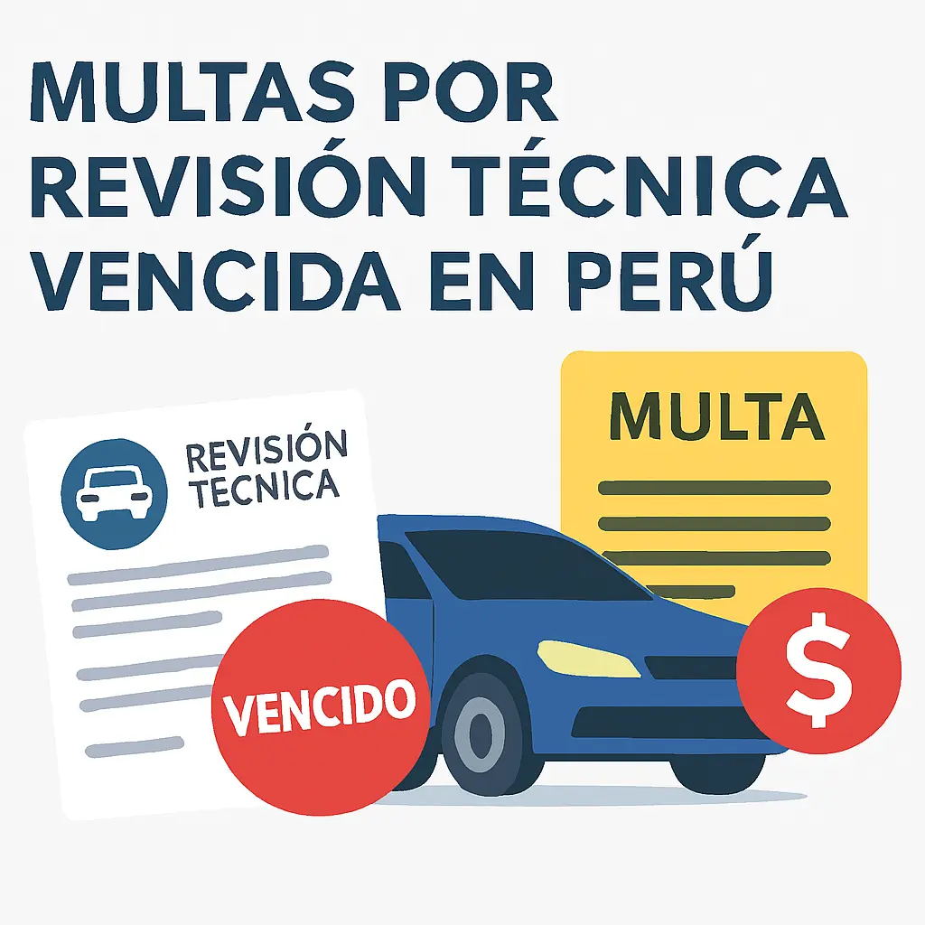 multas revision tecnica vencida
