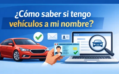 Cómo saber si tengo vehículos a mi nombre