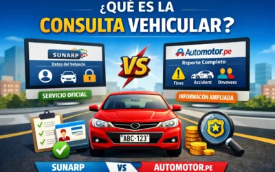 ¿Qué es la consulta vehicular?