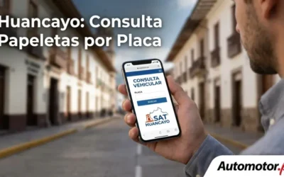 ¿Cómo consultar papeletas en Huancayo por placa?