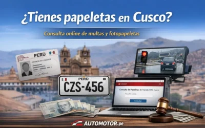 Cómo saber si tienes papeletas en Cusco